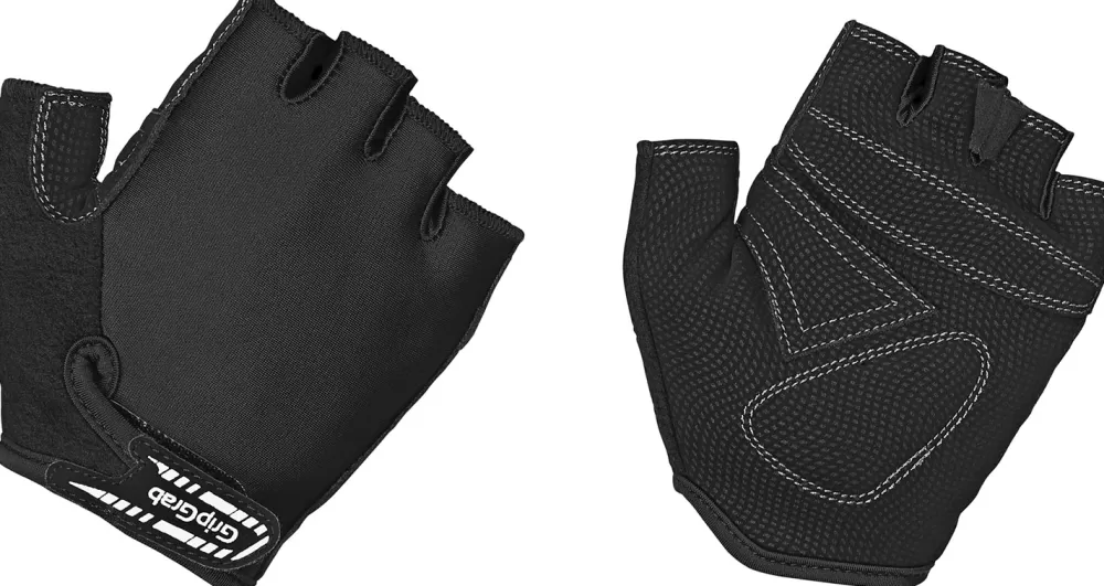 GripGrab Cykelhandsker | Børnecykeltøj | X-Trainer Junior Kids Børne Cykelhandske - Sort Black
