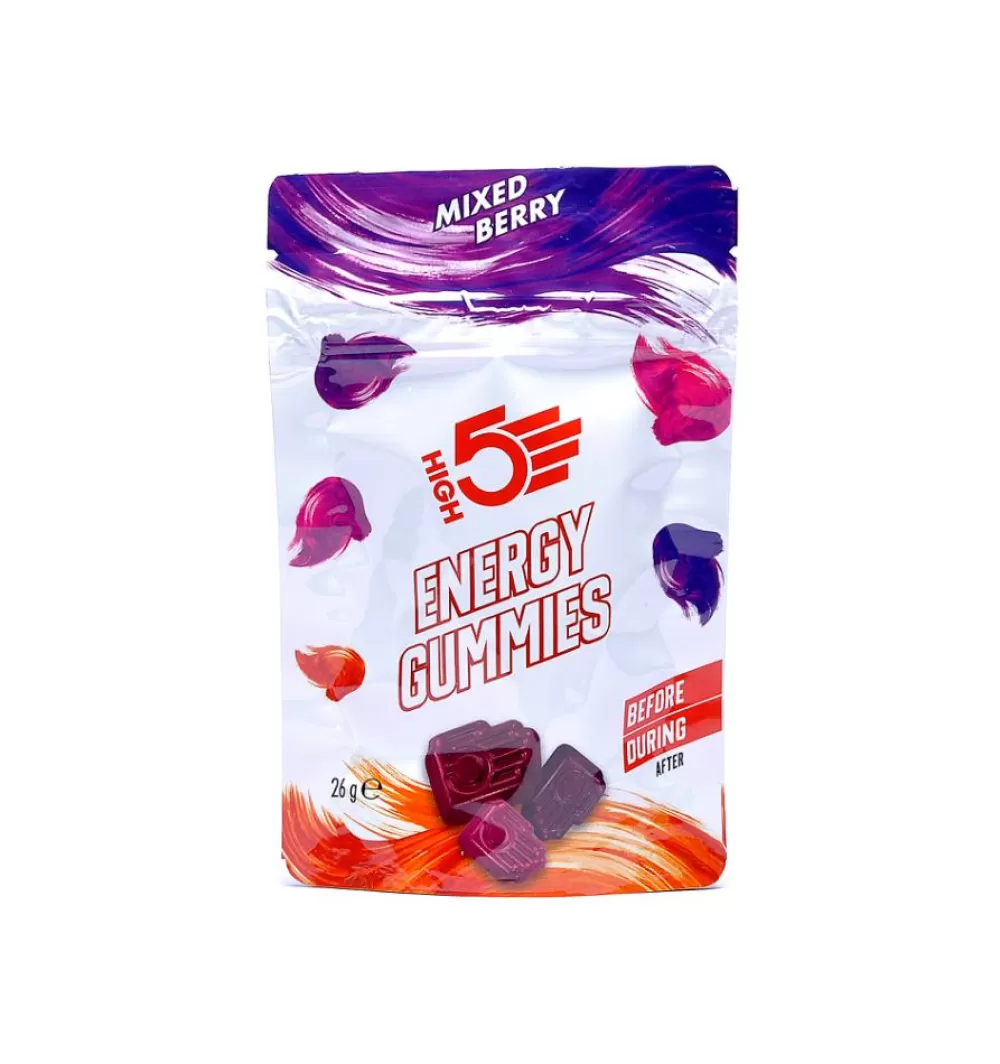 High5 Energiprodukter | Spinning*Gummies Med Mixed Bærsmag - Kulhydrat, Elektrolytter Og B6 Vitamin