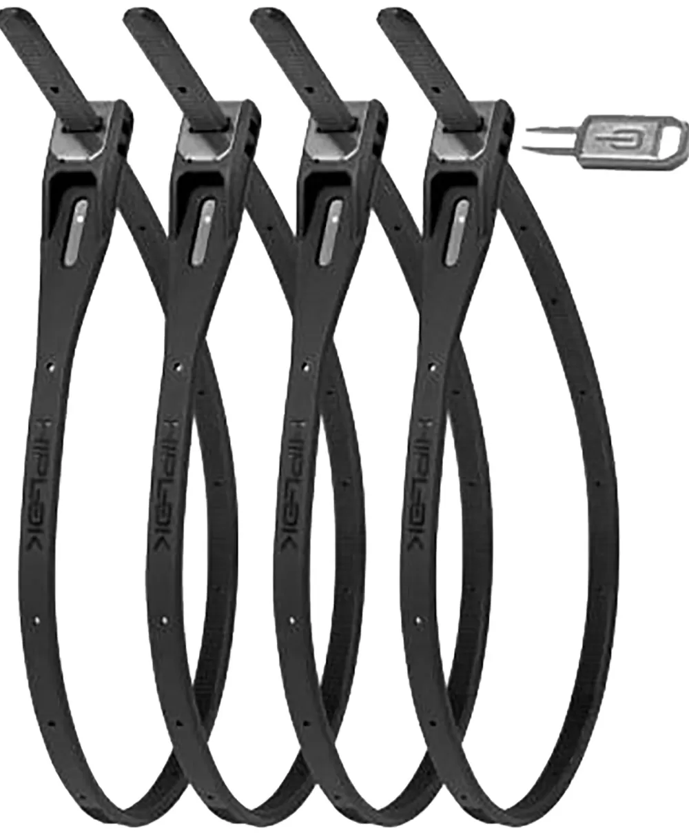 Hiplok Cykellås | Z LOK, 4 Pack Cable Lock - Sort