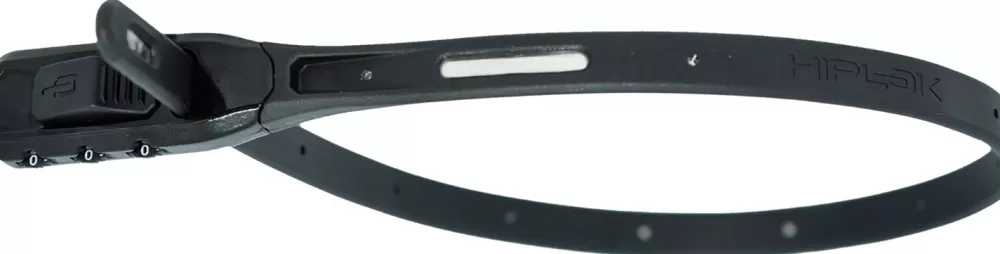Hiplok Cykellås | Z LOK Café Lås, Combo Cable Lock - Sort