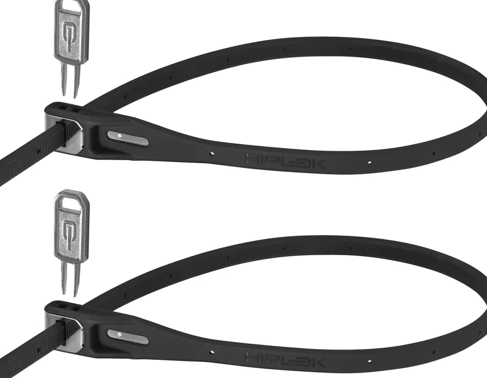 Hiplok Cykellås | Z LOK, Café Lås Twin Pack Cable Lock - Sort