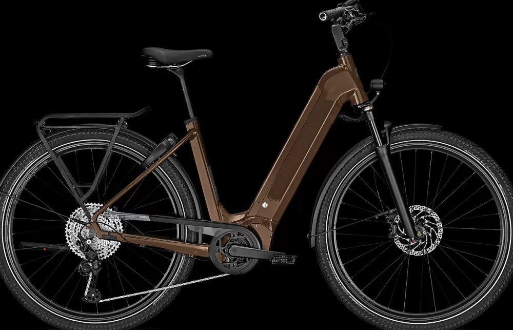 Kalkhoff Elcykler | ENDEAVOUR 5.B ADVANCE+ 625wh Dame 2023 - Brun goldbrown glossy