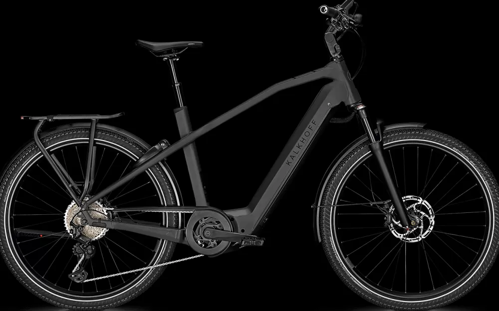 Kalkhoff Elcykler | ENDEAVOUR 7.B ADVANCE+ 750wh Herre - Grå jetgrey matt
