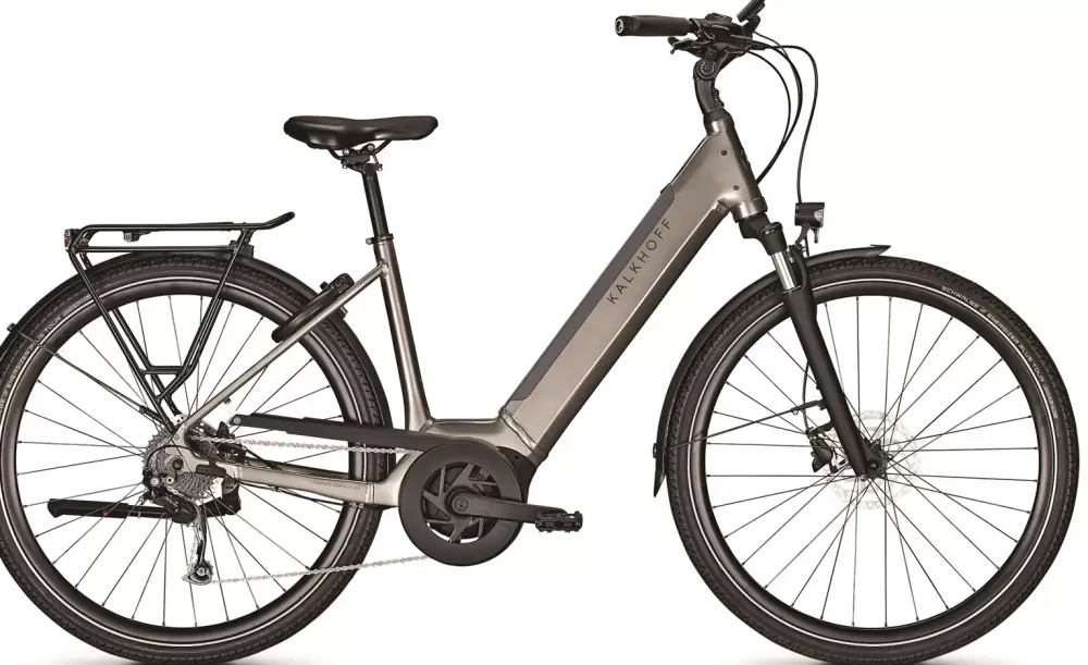 Kalkhoff Elcykler | ENDEAVOUR 3.B MOVE 625wh Dame 2023 - Grå jetgrey matt