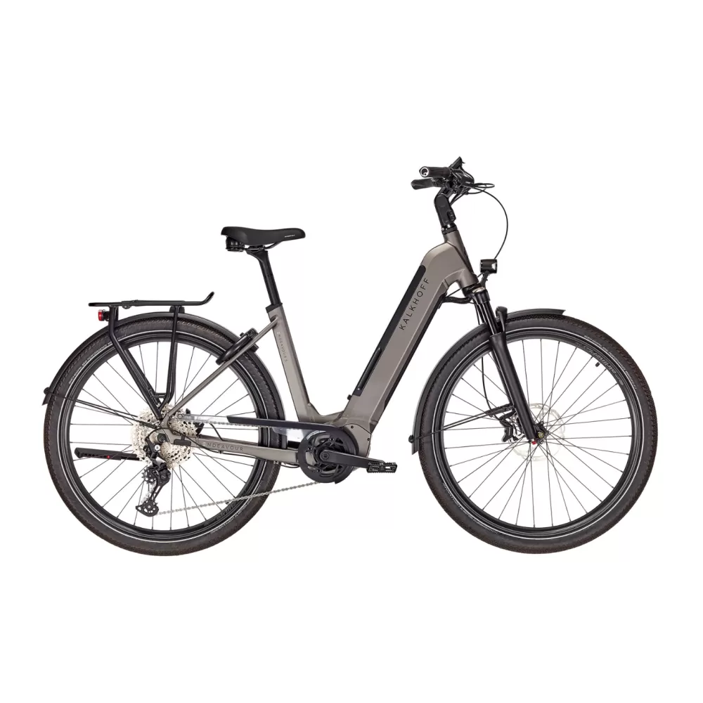 Kalkhoff Elcykler | ENDEAVOUR 5.B MOVE+ 625wh Dame 2023 - Mørkgrå jetgrey matt
