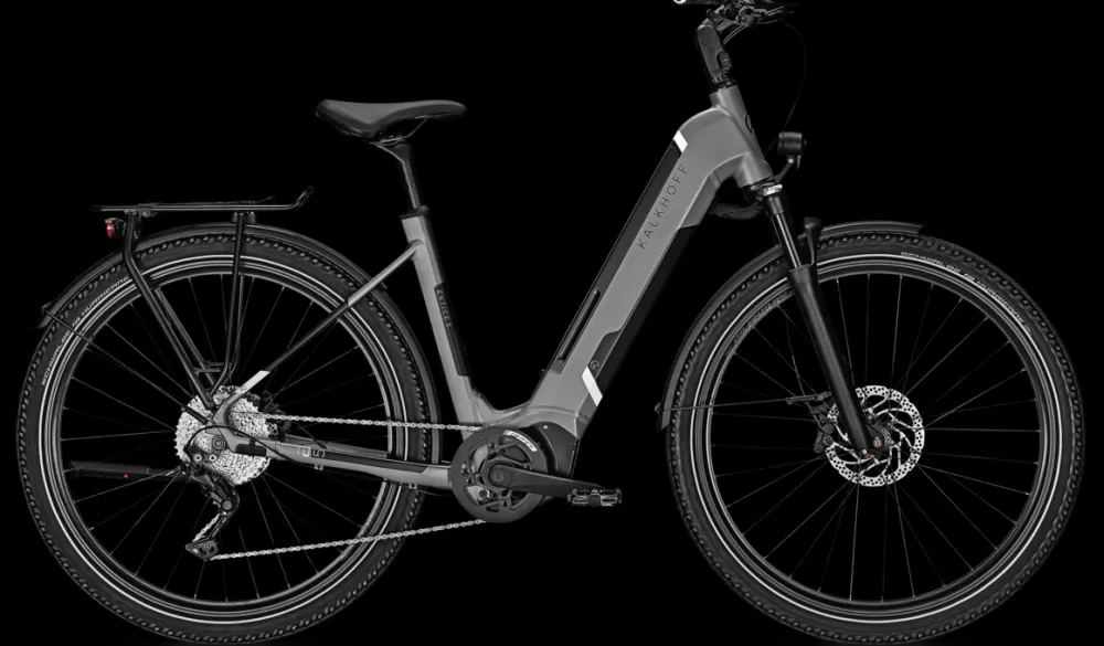 Kalkhoff Elcykler | ENTICE 5.B MOVE+ Dame - Grå jetgrey matt