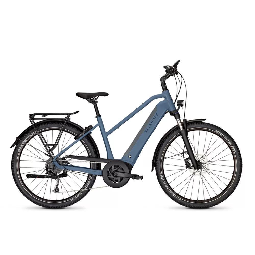 Kalkhoff Elcykler | ENTICE 3.B MOVE 625wh Dame 2023 - Blå stoneblue matt