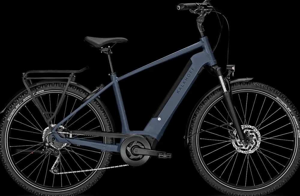 Kalkhoff Elcykler | ENTICE 3.B MOVE 625wh Herre 2023 - Blå stoneblue matt
