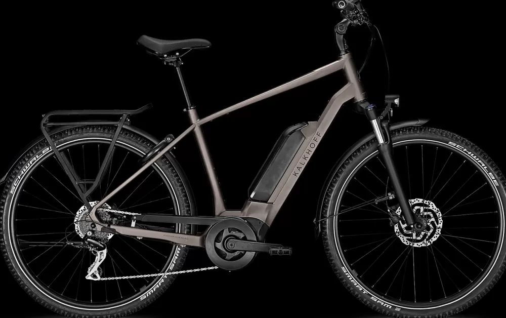 Kalkhoff Elcykler | ENTICE 1.B MOVE 545wh Herre 2023 - Grå moonstonegrey matt