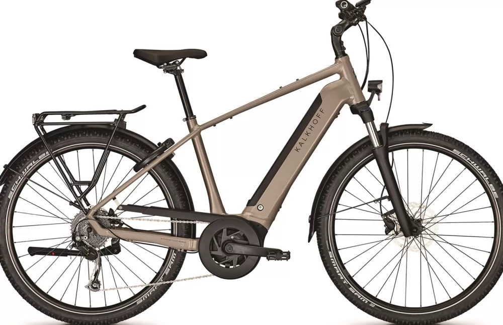 Kalkhoff Elcykler | ENTICE 3.B MOVE 500wh Herre - Grå moonstonegrey matt