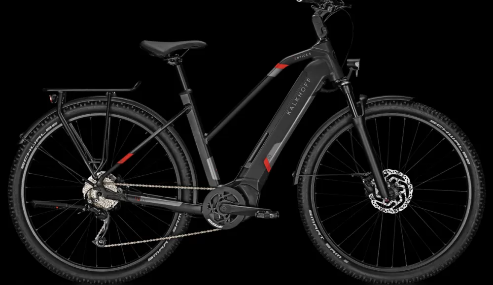 Kalkhoff Elcykler | ENTICE 5.B. SEASON Dame - Sort Magicblack Matt