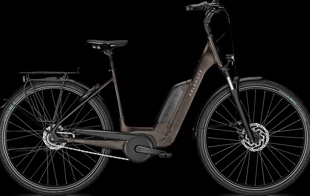 Kalkhoff Elcykler | IMAGE 1.B ADVANCE R 500wh Dame - Grå crystalgrey matt
