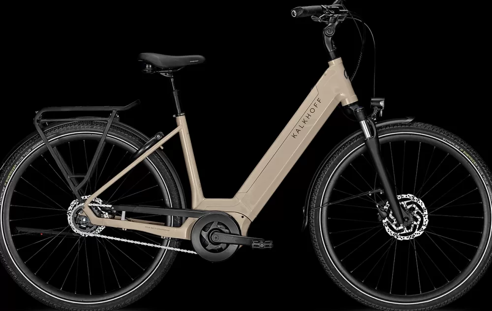 Kalkhoff Elcykler | IMAGE 3.B ADVANCE 625wh Dame 2023 - Brun milkbrown glossy