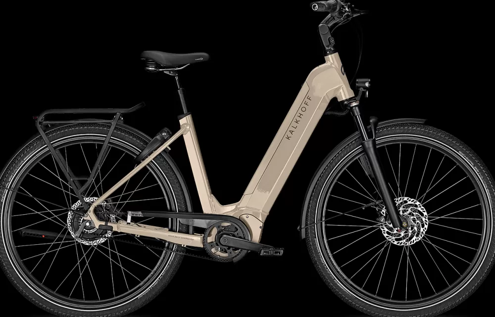 Kalkhoff Elcykler | IMAGE 5.B EXCITE+ ABS 625wh Dame 2023 - Brun milkbrown glossy