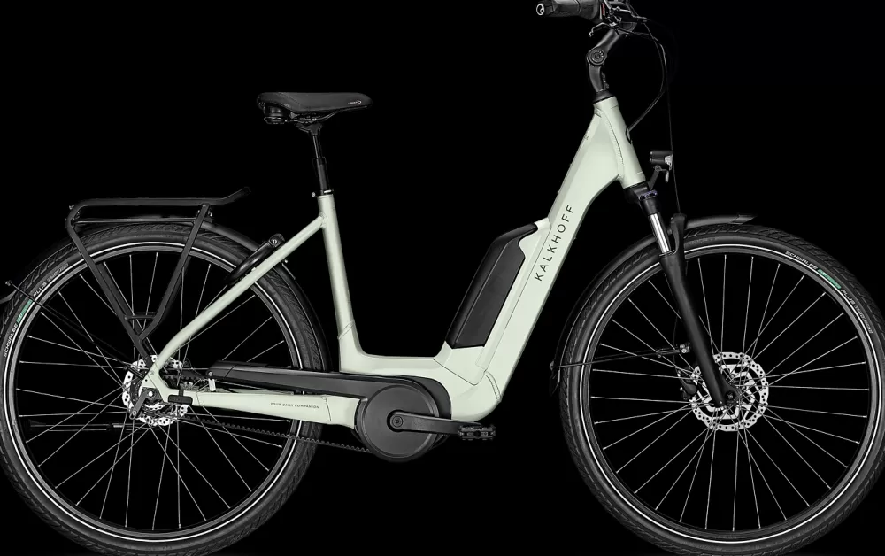 Kalkhoff Elcykler | IMAGE 1.B EXCITE R 545wh Dame 2023 - Grå skygrey matt