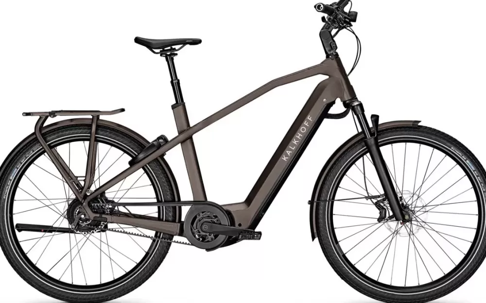 Kalkhoff Elcykler | IMAGE 7.B EXCITE+ 750wh Herre - Grå crystalgrey matt