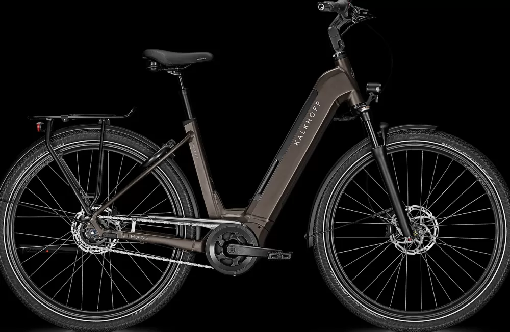 Kalkhoff Elcykler | IMAGE 5.B MOVE+ R 625wh Dame - Grå crystalgrey matt