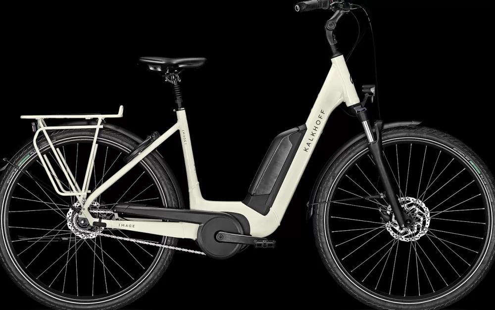 Kalkhoff Elcykler | IMAGE 1.B MOVE 400wh Dame - Grå crystalgrey matt
