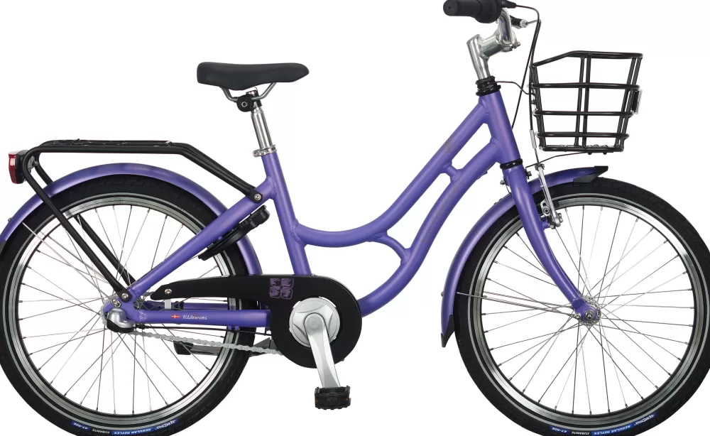 Kildemoes Børnecykler | Bikerz Retro 3g 20" Pige 2024 - Lilla Lavender Matt