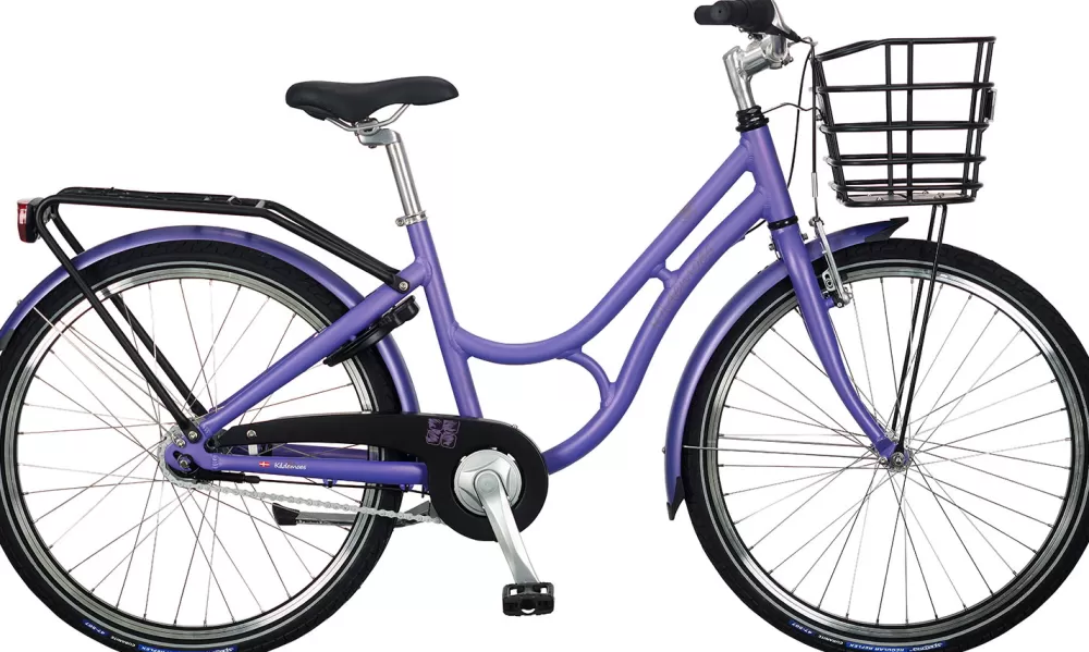 Kildemoes Børnecykler | Bikerz Retro 7g 24" Pige 2024 - Lilla Lavender Matt