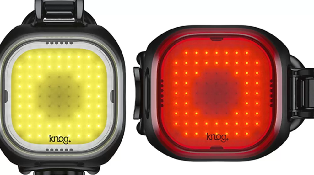Knog Cykellygter | Blinder Mini Twinpack Square Lygtesæt