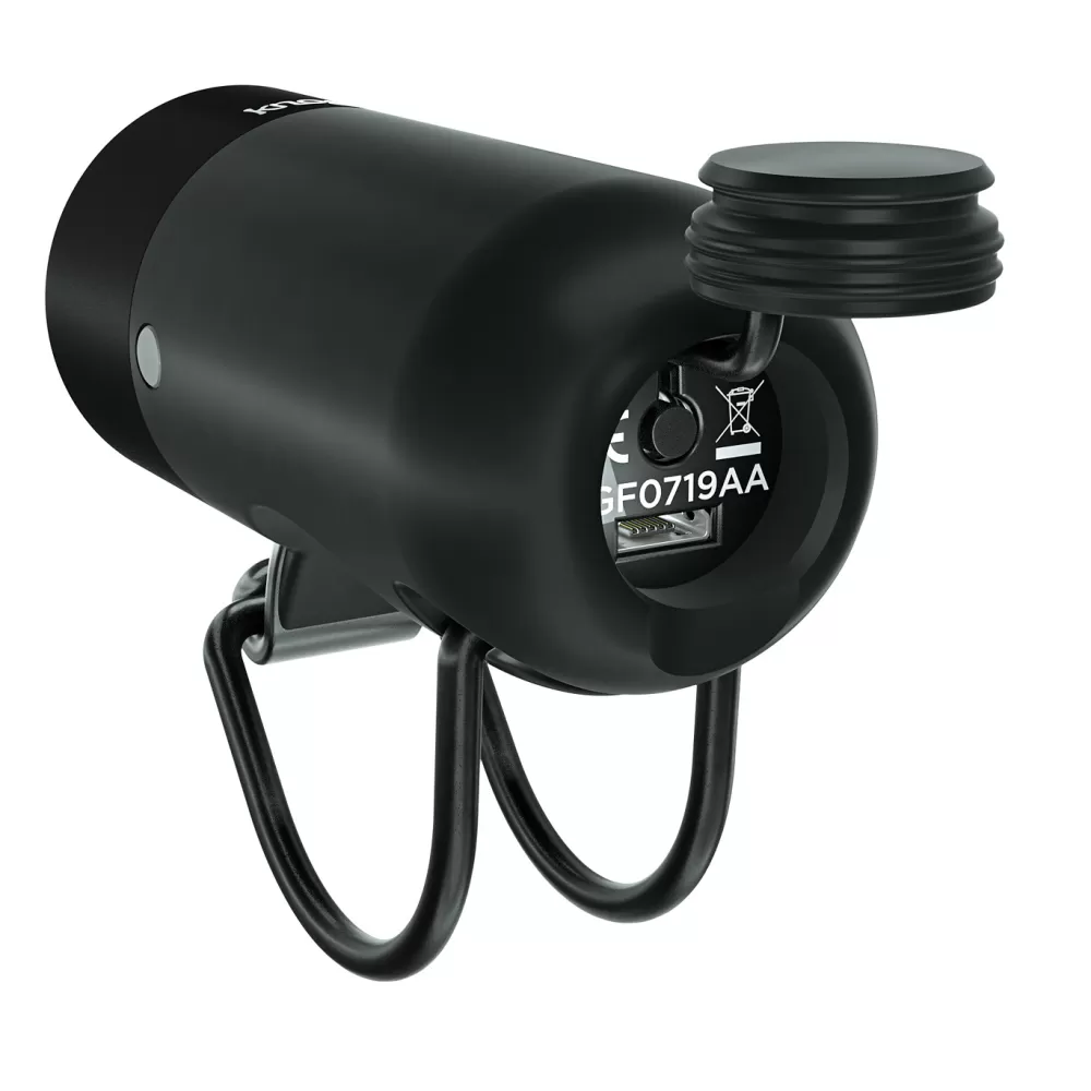 Knog Cykellygter | Plug Front 250 Lumen Forlygte - Sort