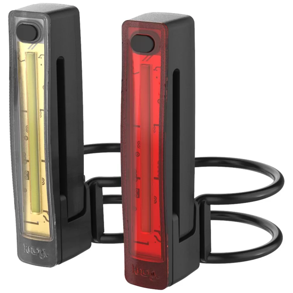 Knog Cykellygter | Plus Twinpack For- Og Baglygte