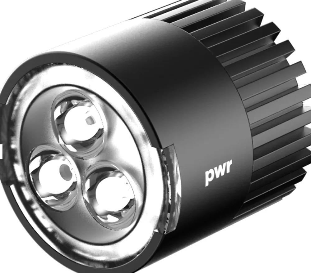 Knog Cykellygter | PWR Lighthead 1100L Forlygte - Sort