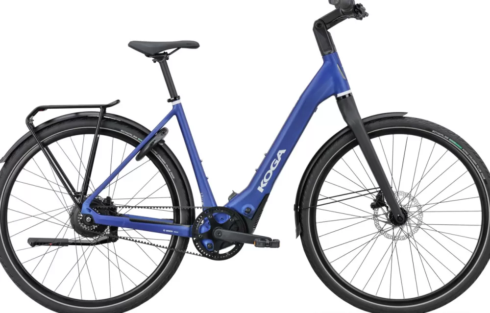 KOGA Elcykler | E-F3 6.0 Dame 2025 - Blå PEACOCK BLUE