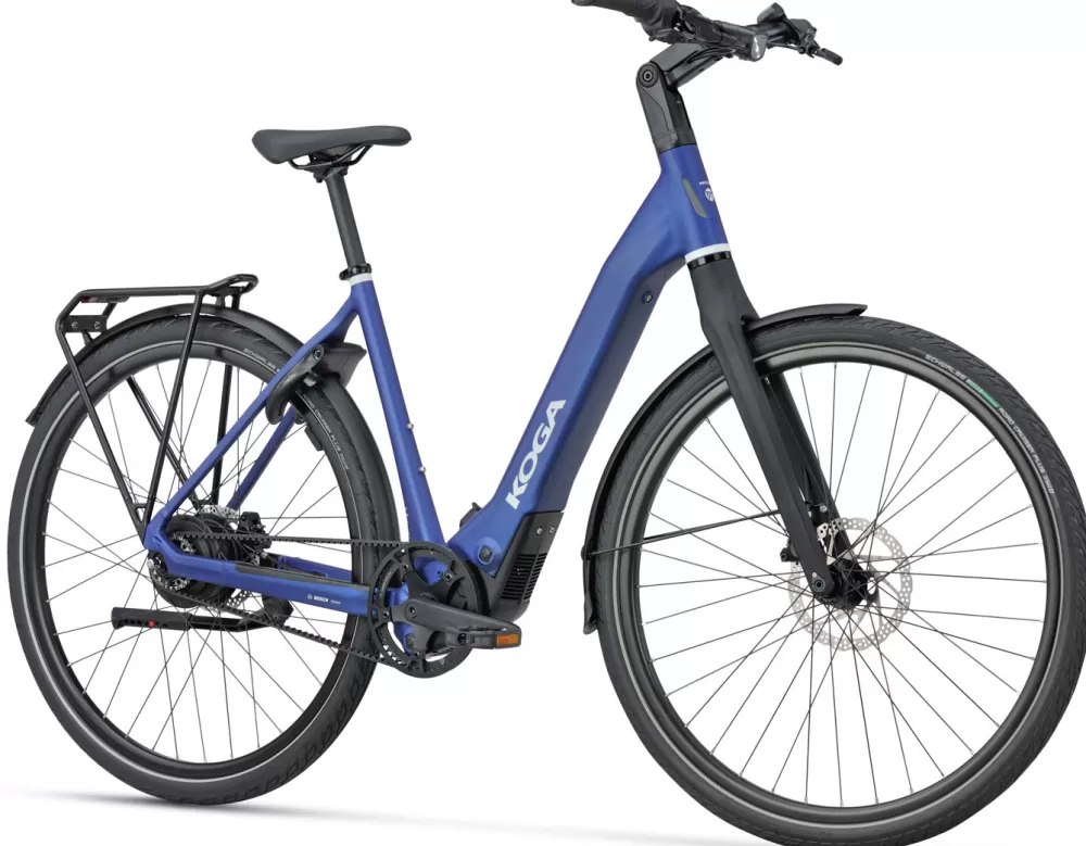 KOGA Elcykler | E-F3 6.0 Dame 2025 - Blå PEACOCK BLUE