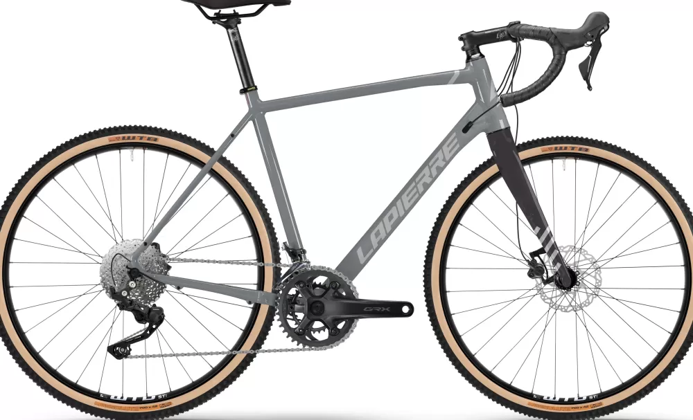 Lapierre Gravel Cykler | Racercykler | Crosshill 5.0 2025 - Light Grey Glossy