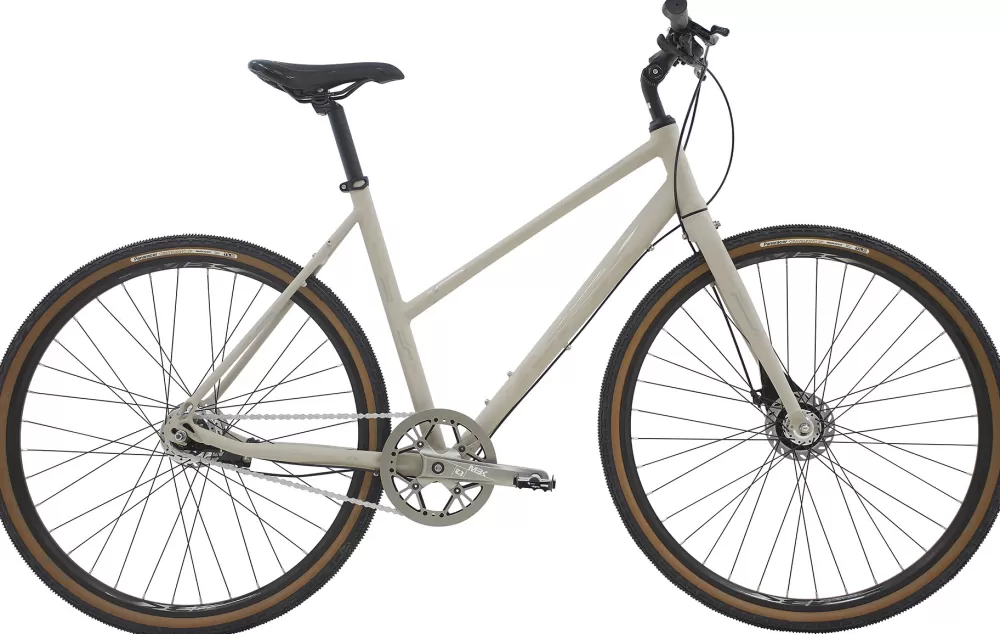 MBK Gravel Cykler | Damecykler | Octane Gravel Urban Dame 7g 2023 - Grå Mat Beige