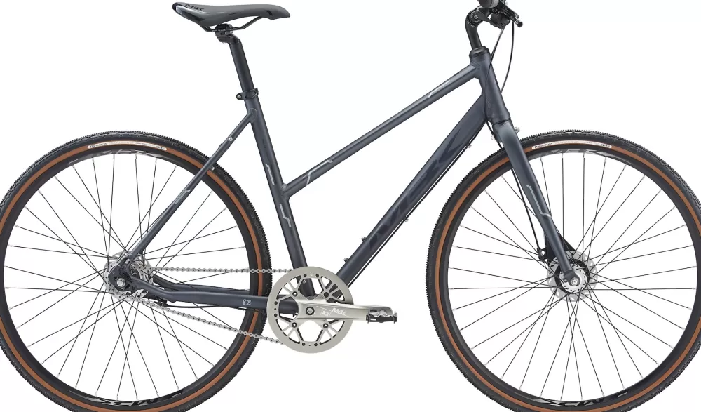 MBK Damecykler | Octane Gravel Urban Dame 7g 2023 - Grå Mat mørkegrå