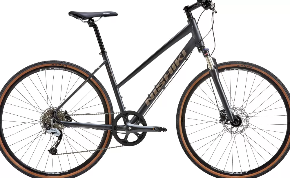 Nishiki Damecykler | Comp X-Nine Dame 9g 2023 - Sort Raven Black