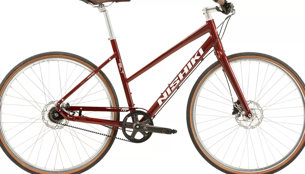 Nishiki Damecykler | Pro BLT Dame 7g 2023 - Rød Mørkerød