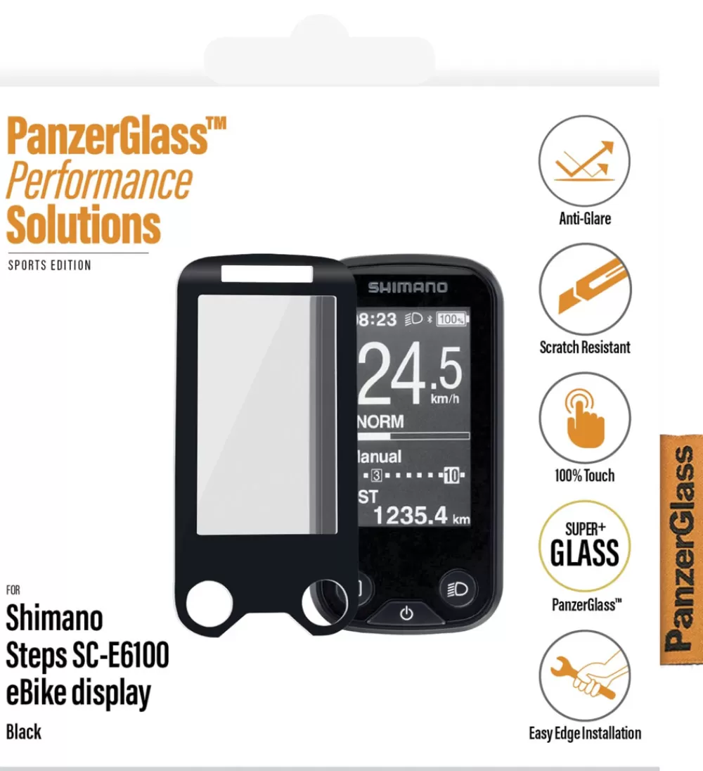 Panzerglass Reservedele Til Elcykler*Shimano Steps E6100 Anti-Glare Beskyttelselsglas