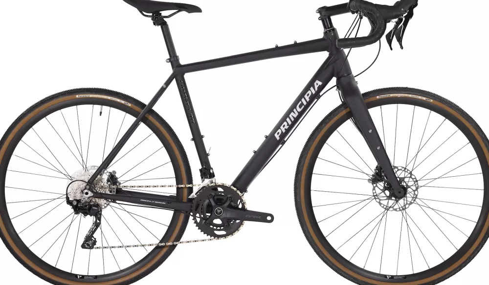 Principia Gravel Cykler | Racercykler | Gravel 30 Alu GRX RX400 2023 - Sort