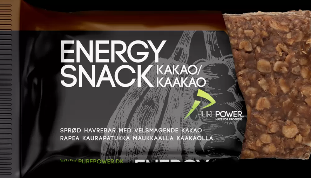 PurePower Energiprodukter | Spinning*Energy Snack Kakao - 60g