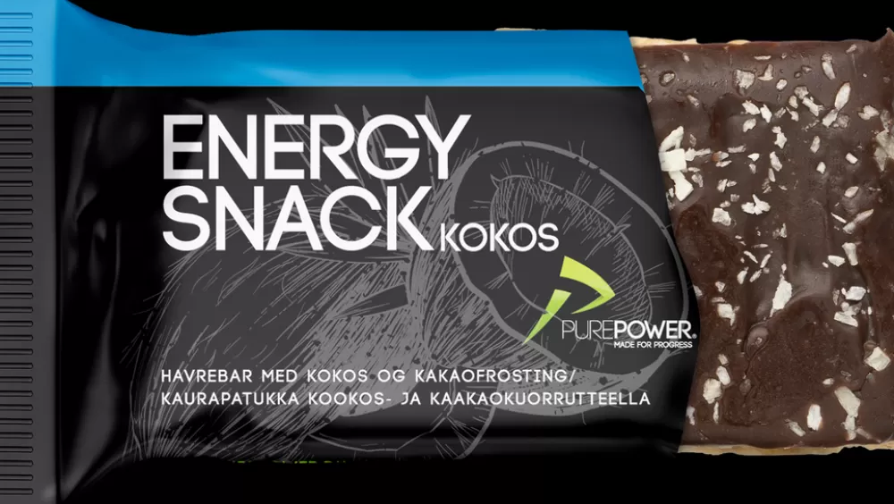 PurePower Energiprodukter | Spinning*Energy Snack Kokos - 60g