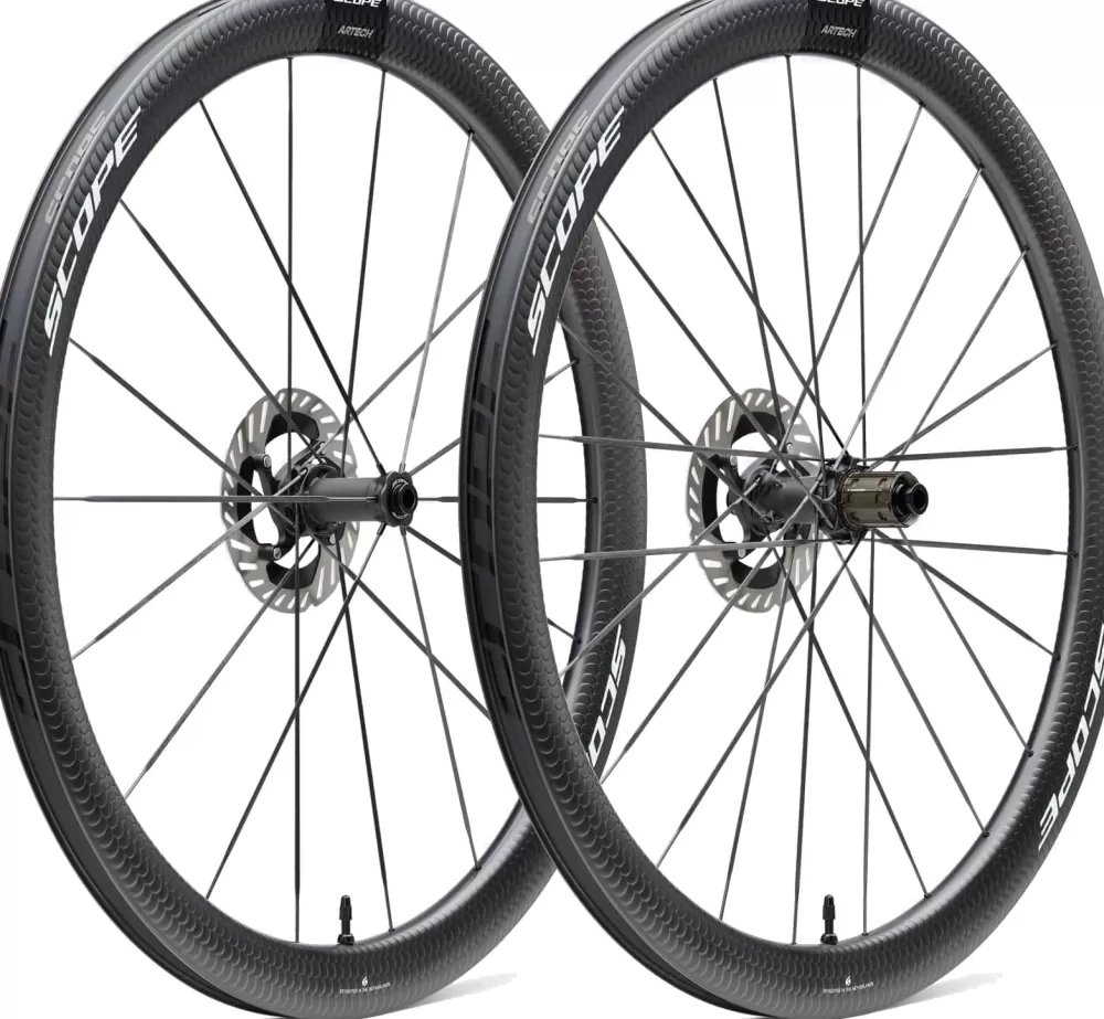 Scope Hjulsæt*Artec 4 Carbon Hjulsæt (Black Decal)