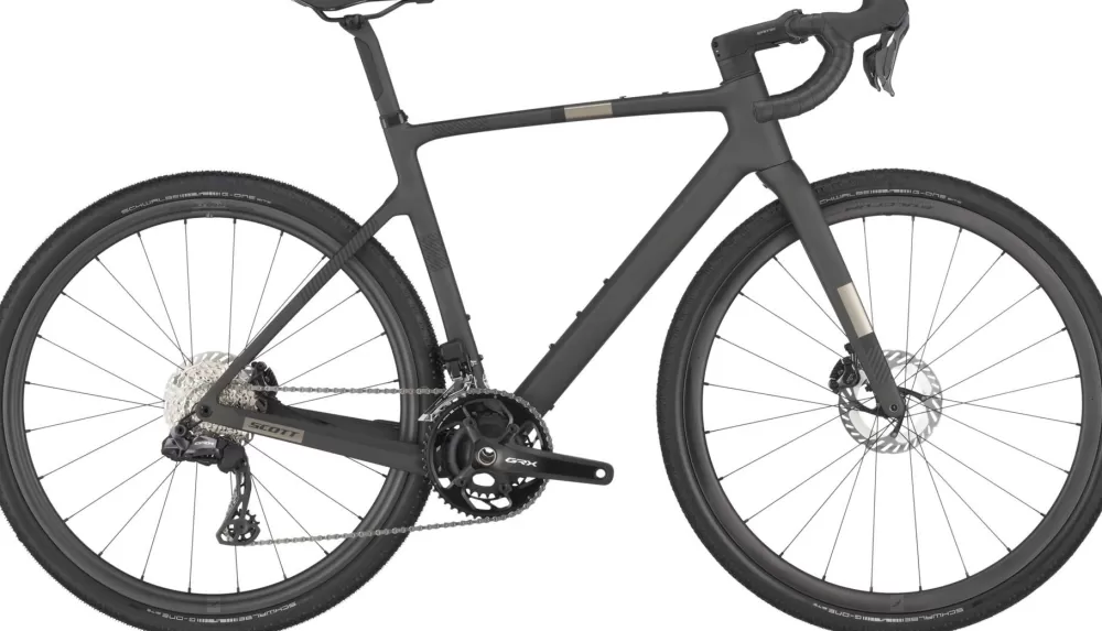 Scott Gravel Cykler | Racercykler | Addict Gravel 10 2025 - Carbon Black Carbon Black / carbon black