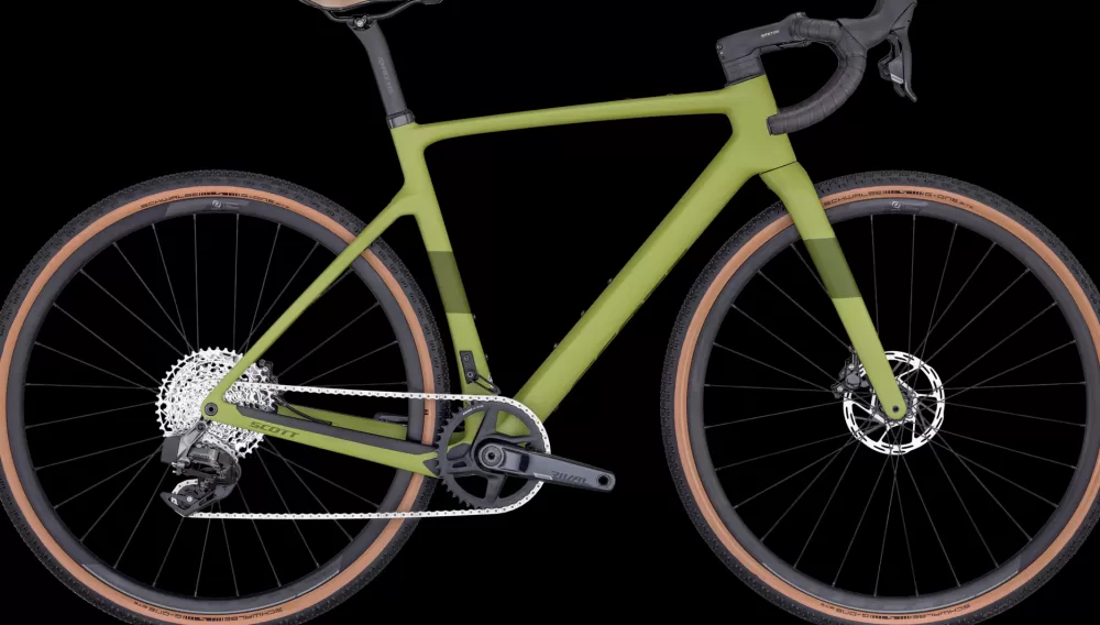 Scott Gravel Cykler | Racercykler | Addict Gravel 30 2024 - Grøn Ever Green