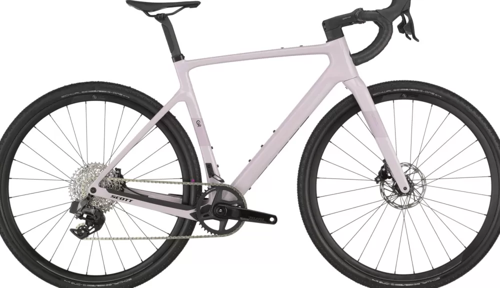 Scott Gravel Cykler | Racercykler | Addict Gravel 30 2025 - Hushed Pink Hushed Pink / carbon black / hushed pink