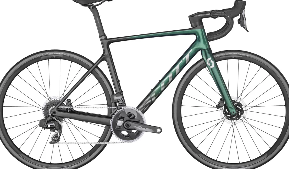 Scott Racercykler | Addict RC 20 2022 PRISM AQUA GREEN + DARK METAL BLACK