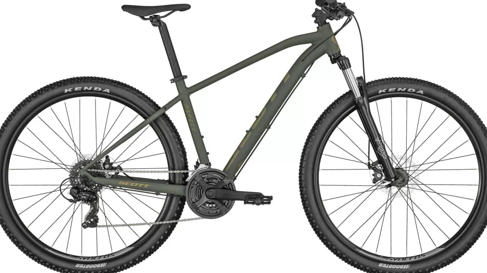 Scott Mountainbikes | Aspect 770 2024 - Grøn DARK MOSS - GOLD