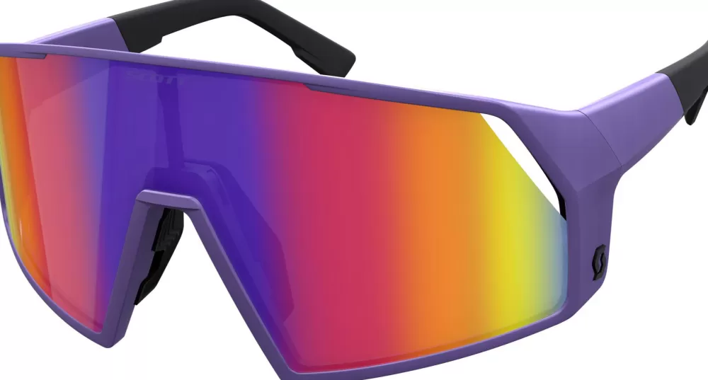 Scott Cykelbriller | Pro Shield Cykelbrille - ultra purple / teal chrome