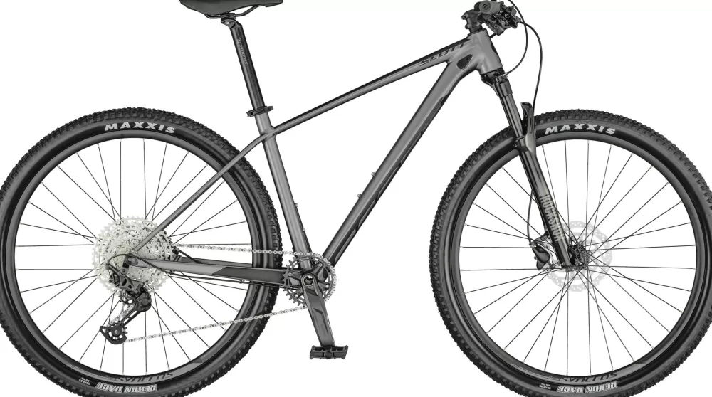 Scott Mountainbikes | Scale 965 2022 GLOSS SLATE GREY / MATTE DARK GREY