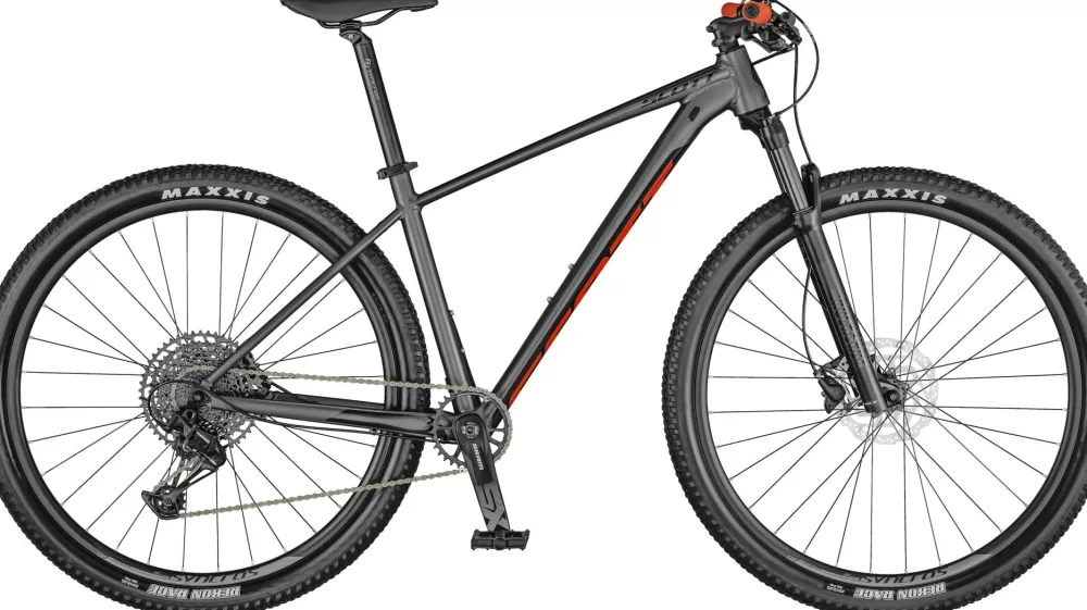 Scott Mountainbikes | Scale 970 2022 MATT DARK GREY / BLACK / RED