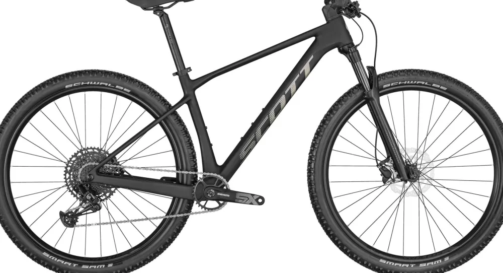 Scott Mountainbikes | Scale 940 2024 - Sort RAW CARBON - SILVER