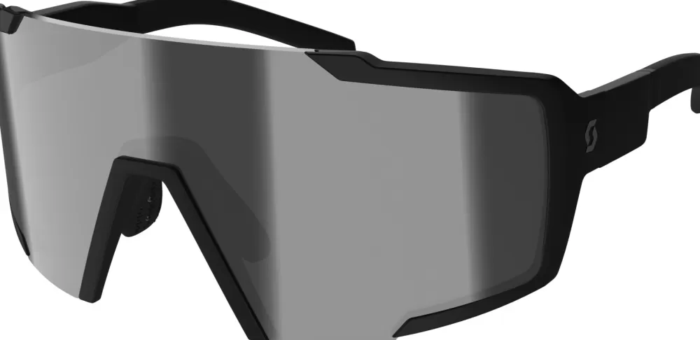 Scott Cykelbriller | Shield Compact LS Cykelbrille - Fotokromisk - Sort black matt/grey light sensitive